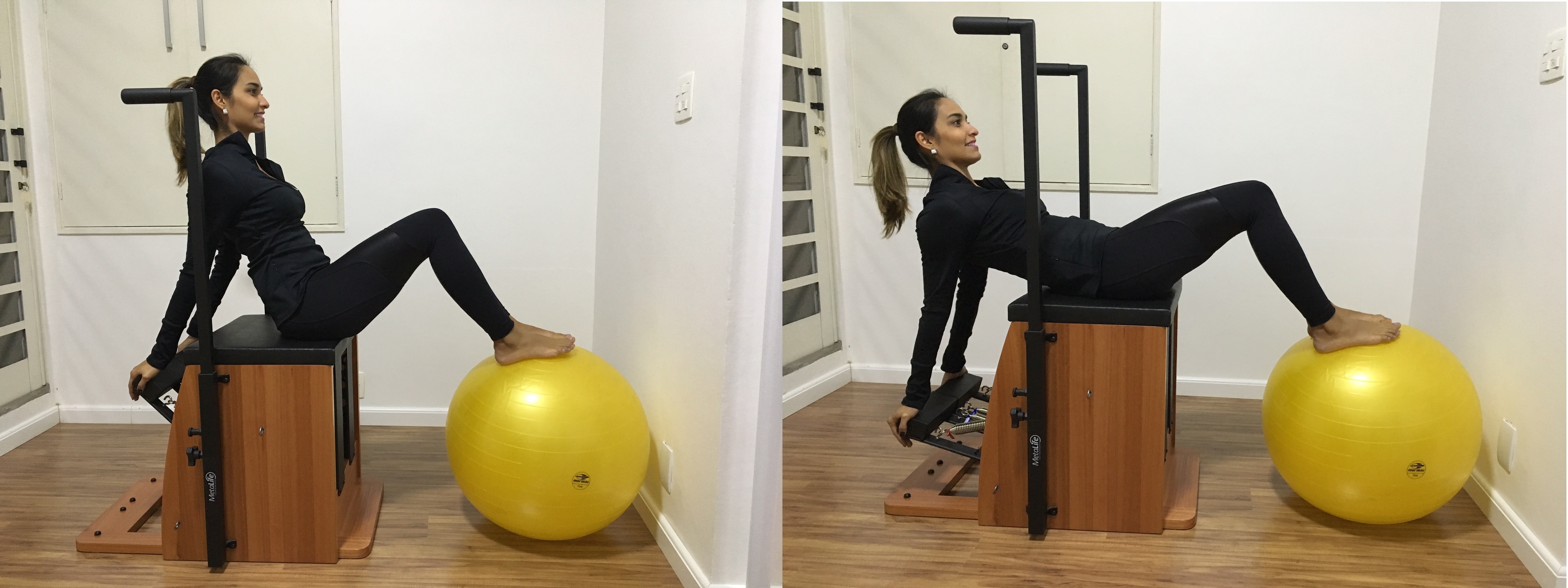 Aulas de Pilates para a coluna